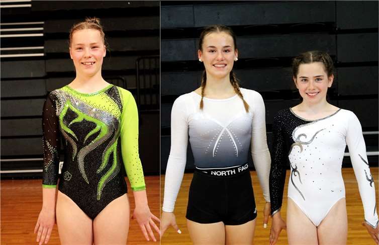 V.li. Janina Höving, Emma Kölsch und Louisa Gründler. Foto: A.Hoepp