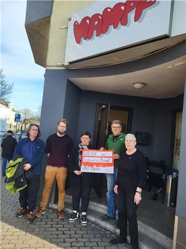 V.li. Jens Wyrwa, Daniel Wehrheim, Loriana Metzger, Jürgen Michel, Ursula Rosenbaum. Foto: Phil Fornalak