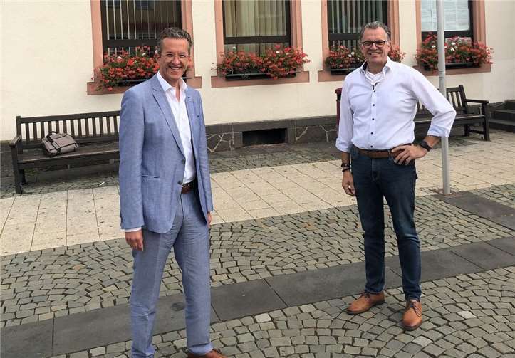 V.li. Joachim Streit und Gerd Harner.Quelle: Freie Wähler Rheinland-Pfalz