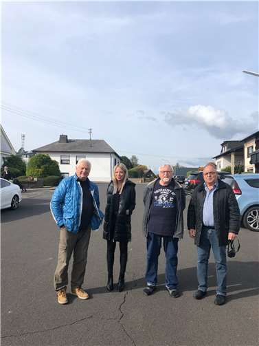 V.li. Karl-Otto Hahn, Carolin Urwer, Peter Meffert und Günther Bomm.Quelle: FDP Bendorf