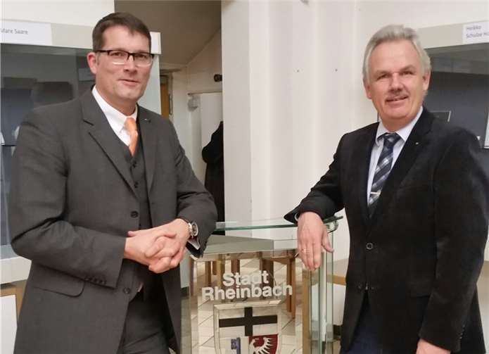 V.li. Kramme mit Bürgermeister Stefan Raetz.privat