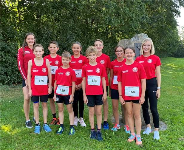 V.li. Madita, Kevin, Ron, Ben, Anna, Leo, Silas, Maya, Lucía, A. Klöckner.Foto: privat