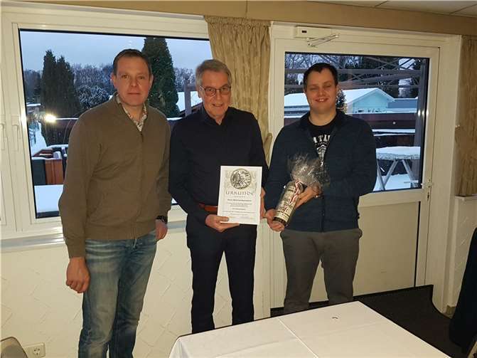 V.li. Manuel Müller, Winfried Quirmbach und Nico Wörsdörfer.