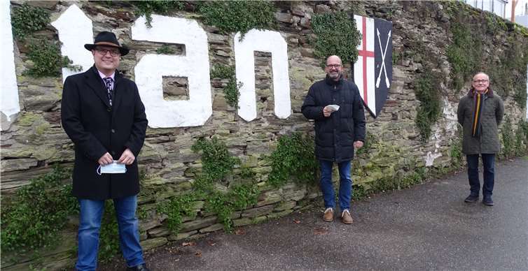 V.li. Marco Seidl, Peter Moskopp und Hajo Reif.Quelle: CDU St. Sebastian