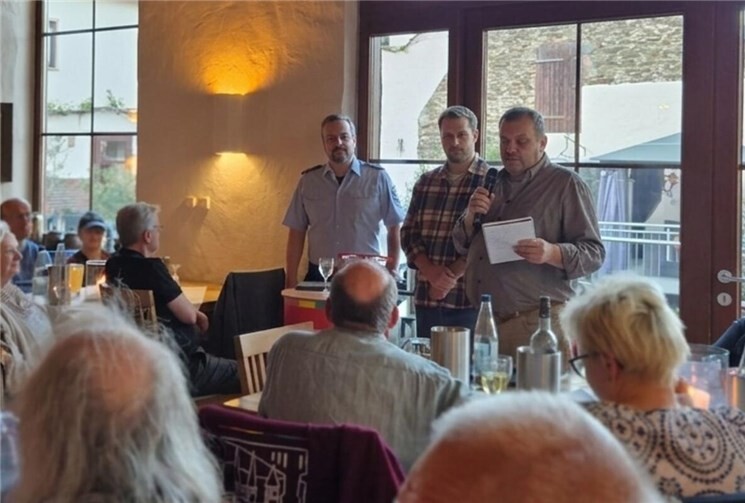 V.li. Markus Benedet, Stefan Mannheim, Toni Bündgen.