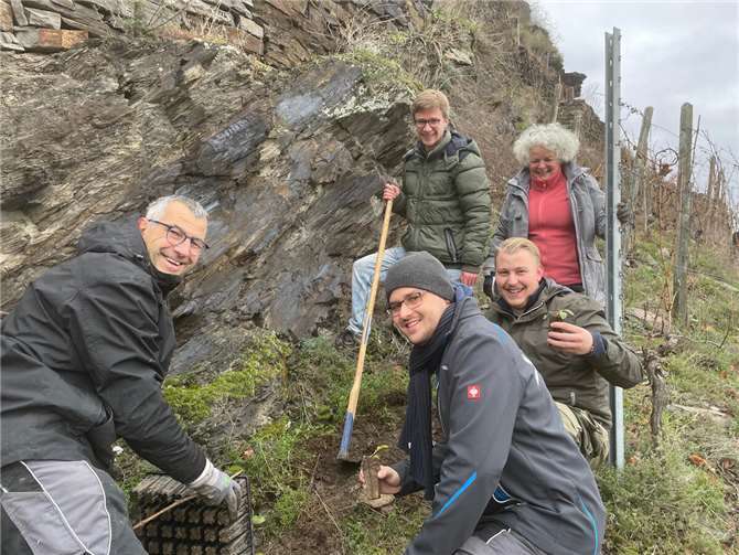 V.li. Martin Dötsch, Sebastian Schwunn, Daniel Müller, Maternus Dötsch, Biggi Kaczmarek. Foto: Steffen Dötsch