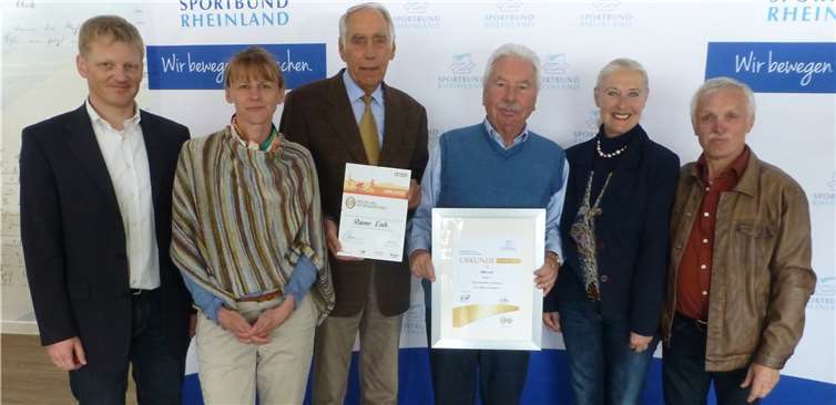 V.li. Martin Weinitschke, Jutta Mönnig, Rainer Esch, Friedhelm Konrad, Monika Sauer und Josef Weber.privat