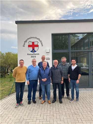 V.li. Mike Karen, OV Bubenheim - Herbert Dott, OV Kesselheim - Gerd Baulig, OV Lay - Ulrike Mohrs, Bürgermeisterin von Koblenz - Hans Ternes, stellv. OV Güls - Gregor von der Heyden, OV Stolzenfels - Thomas Roos, OV Rübenach. Foto: Herbert Dott