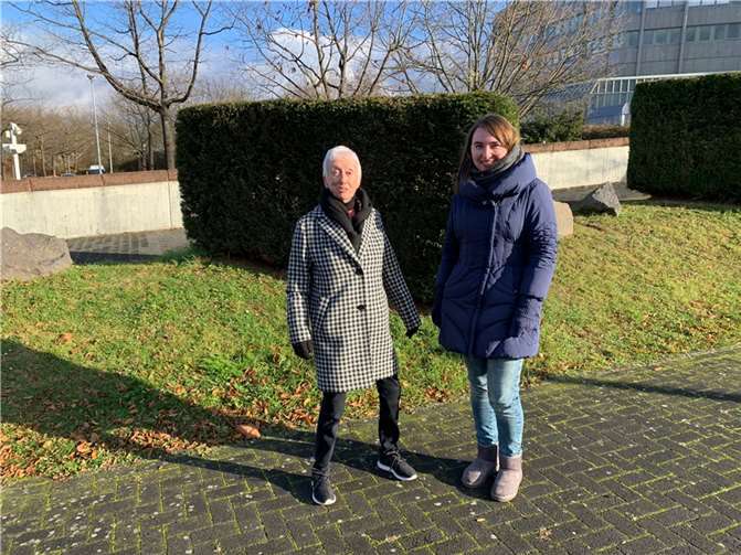 V.li. Monika Artz und Anna Carina Saneternik.Foto: privat