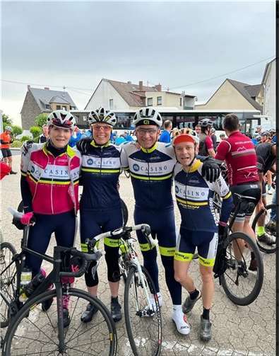 V.li. Nadine Süß, Christine Sohn, Volker Kludas und Mike Lines. Foto: privat