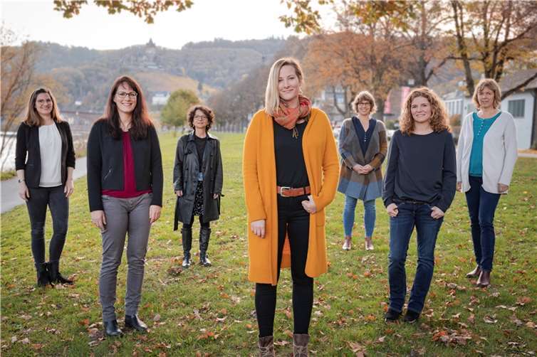 V.li. Nathalie Lemm, Simone Ibald-Strauch, Doris Blesius, Esther Thönnes, Inga Schwab, Katrin Dinges, Pia Blümling. Es fehlt Alexandra Paas.  Foto: Lebensberatungsstelle Cochem)