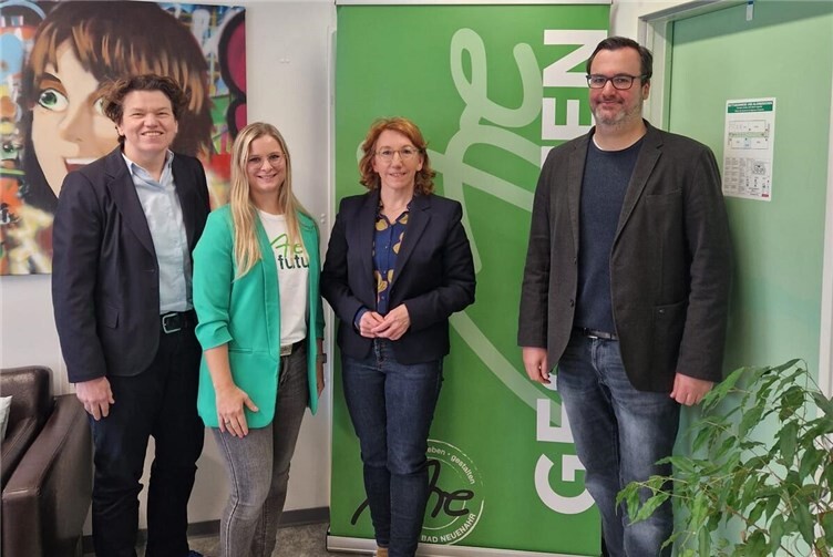 V.li. Nina Pfeil, Julia Reiland, Susanne Müller und Marco Müller. Foto: Christina Sönksen