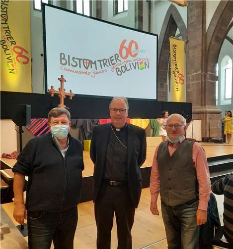 V.li. Norbert Faltin, Dr. Stephan Ackermann und Werner Hammes.Foto: privat