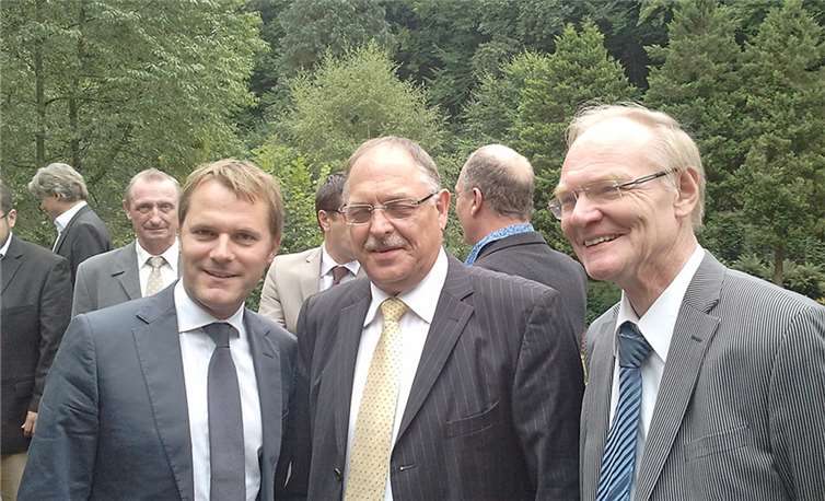 V.li. PM Bahr, G.Bomm, H.Speyrerprivat