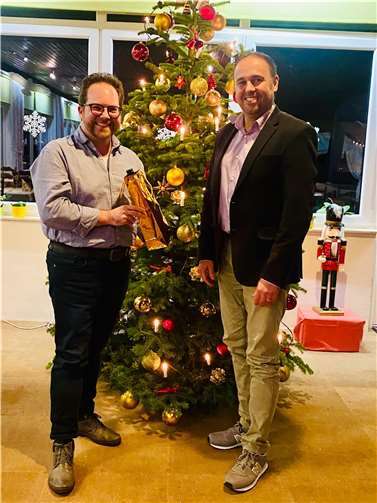 V.li. Pascal Badziong und Jens Firmenich. Foto: Annette Breitkreutz