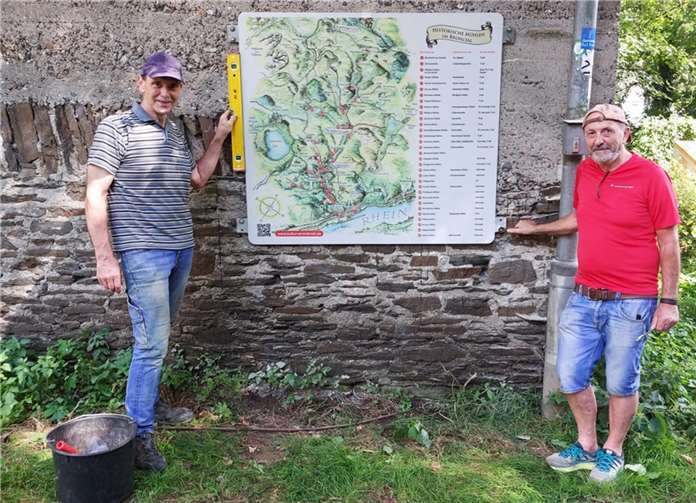 V.li. Paul Delfs und Helmut Rosenbaum. Foto: privat