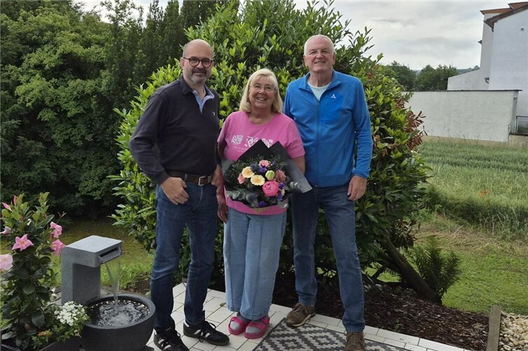 V.li. Peter Moskopp, Gudrun Kretschmann, Frank Klemm.