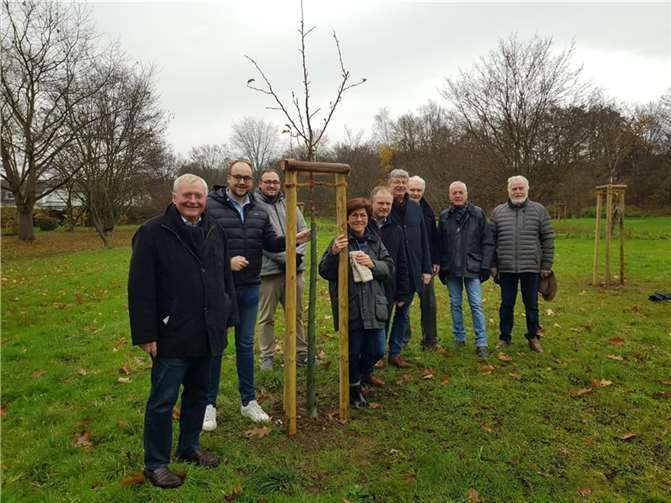 V.li. Reiner Kilgen, Pierre Fischer, Sebastian Müller, Ruth Köfer, Jan Einig, Ralf Seemann, Gregor Pütz, Ingbert Köfer und Lothar Hess. Foto: privat