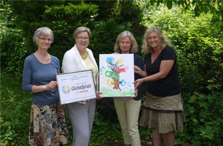 V.li. Renate Hauber, Petra Kalkbrenner, Erika Idel und Stefanie Krüchten.privat