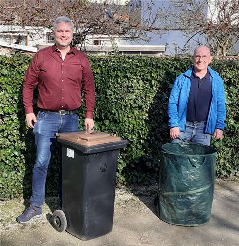 V.li. Ronny Wolf und Alfred Förner.Foto: privat