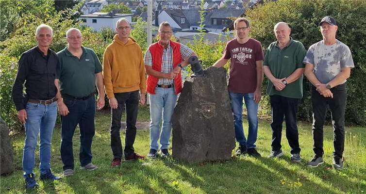 V.li. S. Moskopp, H. Buch, J. Sass, D. Aurass, H. Fetz, J. Keßler und M. Salm. Foto: Antoine Tellenbach