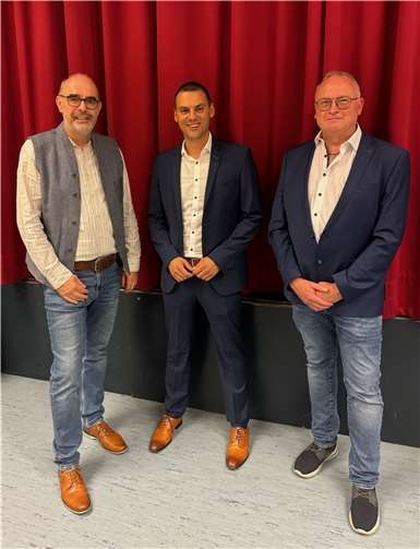 V.li. Stefan Kronewald, Florian Heyden und Wolfgang Höfer. Foto: privat