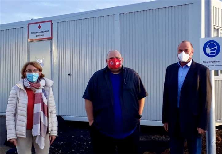 V.li. Susanne Müller, Michael Köhler und Dr. Stefan Voss.Foto: privat