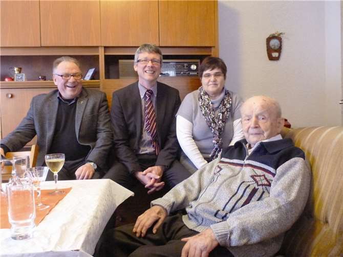 V.li. Thomas Gerber, Norbert Bahl, Martina Linden, Theodor Baulig. privat