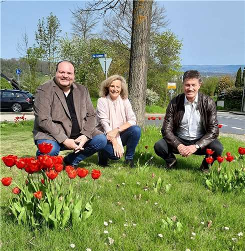V.li. Thorsten Schneider, Dr. Anna Köbberling und Detlev Pilger. Quelle: SPD Karthause