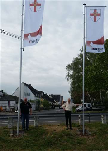 V.li. Thorsten Schneider und Harald Pohl.Quelle: SPD Karthause