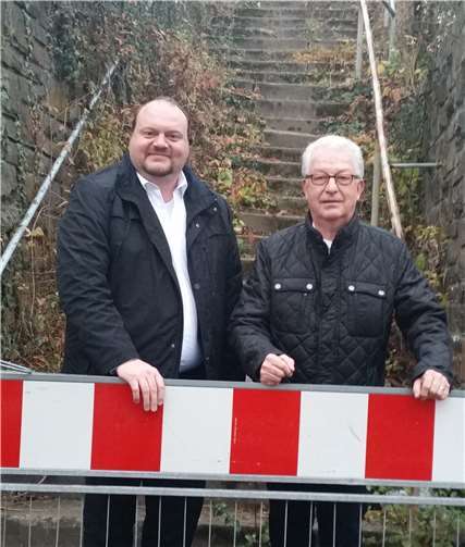 V.li. Thorsten Schneider und Manfred Bastian.privat