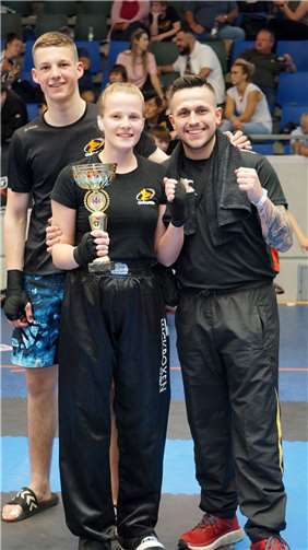 V.li. Till Wagner, Jule Fandel und Marco Mosdzien.