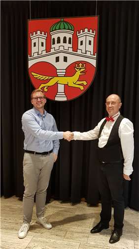 V.li. Tobias Sulzer und Richard Nelleßen.Foto: privat