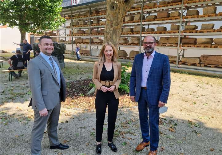 V.li. Torsten Welling, Ellen Demuth und Peter Moskopp.Foto: privat