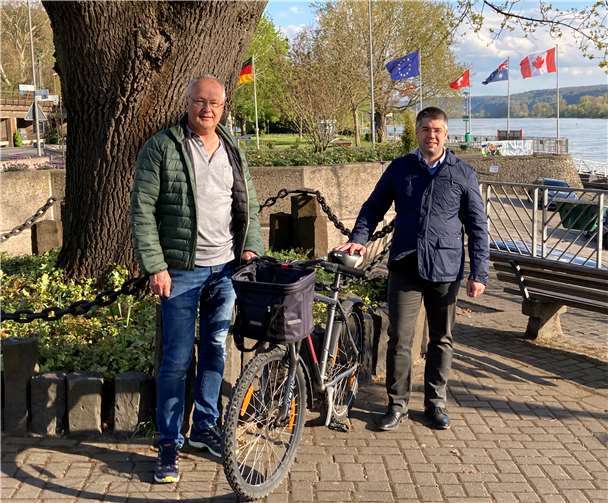 V.li. Udo Paffhausen und Dennis Swirsky.