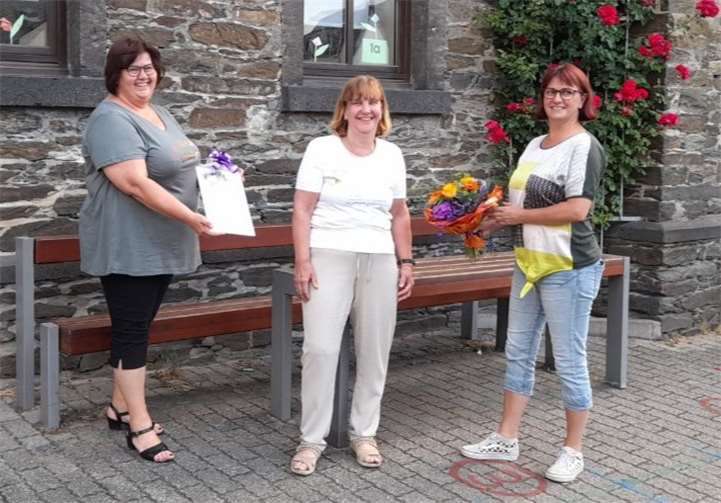V.li. Ulrike Zuschke, Marianne Foerges und Christina Oster.Foto: privat