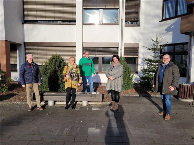 V.li. Volker Mendel, Helga Schneider, Philipp Rasbach, Julia Baumeister und Heiko Weller.Foto: privat