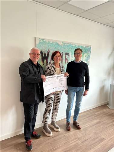 V.li. Werner Ring, Ulrike Dobrowolny und Nils Ruwisch.  Foto: Sabine Häring