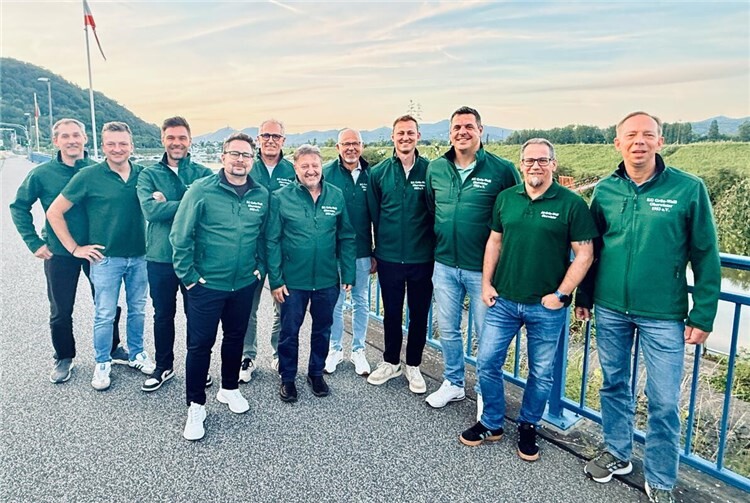 V.li. der neue Vorstand: Thilo Schreiber-Pistono, Irek Becker, Thomas Vontz, Silvio Schulz, Joachim Susok, Uli Kostrewa, Jürgen Walbröl, Miro Koll, Benjamin Kauert, Benjamin Grobelny, Andreas Köpping (es fehlt Carsten Monjau).
