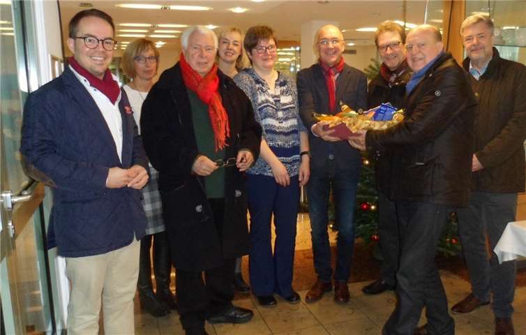 V.li. v.li. Joachim Kühlwetter, Katja Kroeger Siegfried Schwaner, Ariane Stech, Gabriele Hasenberg, Bert Spilles, Rainer Friedrich, Dieter Sossalla und Michael Sperling.privat