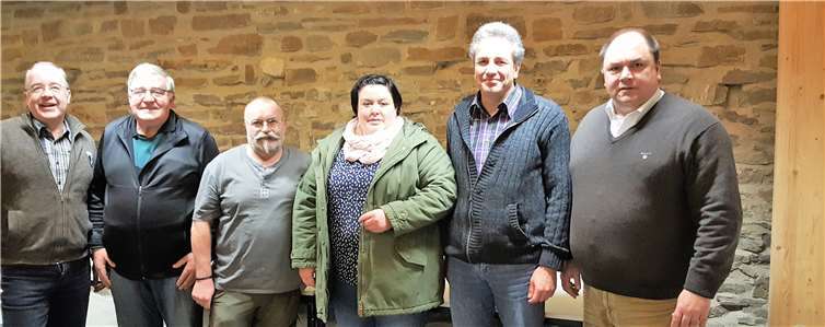 V.li.n.re. Christoph Berzen, Karl Gies, Hubert Kreuer, Karina Gies, Heiko Bach, Christof Uliczek. Foto: privat