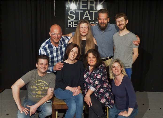 V.l.n.r. André Kauk, Gert Franke, Melanie Schmickler, Fabienne Reintken, Iris Radola, Sebastian Schmickler, Lucas Agen, Vanessa Passe. Foto: privat