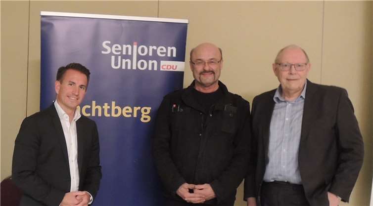 V.l.n.r.: Christian Mildenberger, Michael Birk, Dieter Braun  Foto: privat