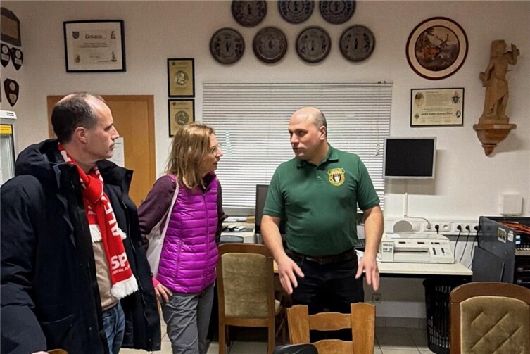 V.l.n.r. Clemens Hoch, Sabine Bätzing-Lichtenthäler und Christoph Nolden.