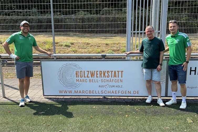 V.l.nr.: David Hilger, Marc Bell-Schäfgen und Stefan Berresheim