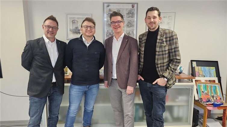 V.l.n.r.: Dominik Holschbach, Mario Strnad, Peter Jung und Maximilian Vohl.  Foto: Teofil Ab-Mansur