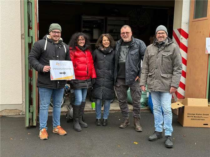 V.l.n.r. Dominik Pretz, Sabine Schubert, Birgit Heckmann, Alf Ruppert und Uwe Hofmann.  Fotos: privat