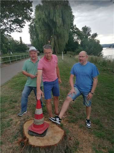 V.l.n.r.: Ferhat Cato (Vorsitzender), Henning Wirges (Stadtrat) und Michael Stunz (Geschäftsführer)  Foto: privat