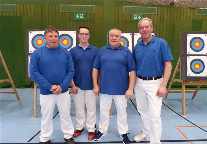 (V.l.n.r.): Gerd Nett, Manuel Neihs, Otmar Haas und Guido Bartz. Guido Bartz