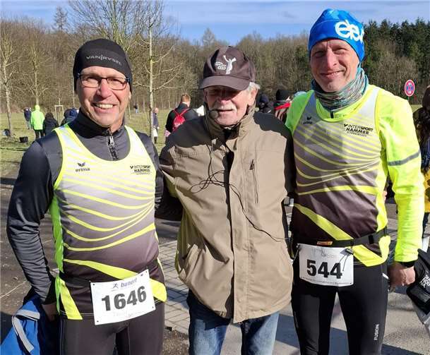 V.l.n.r. Jörg Dittrich, Helmut Urbach, Gerd Scholze.  Foto: Veranstalter LSV Porz